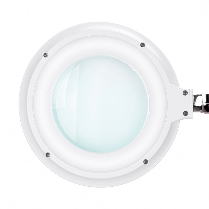 Lampada con Lente LED 60 SMD 3D su Stativo Elegante 6031 Bianca - immagine 8