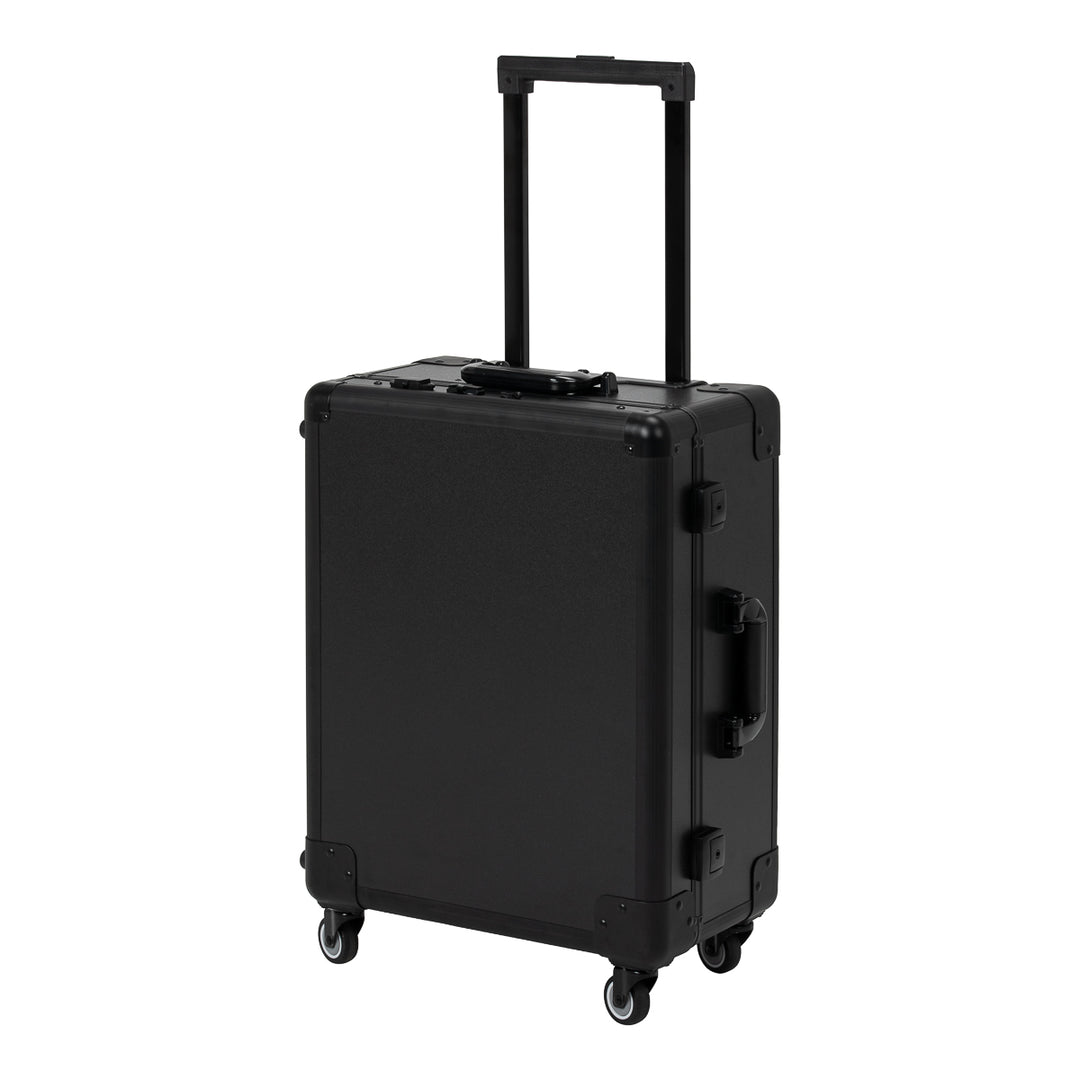 Valigia Trucco Postazione Mobile Plus con Specchio Illuminato e Casse Nero - immagine 3