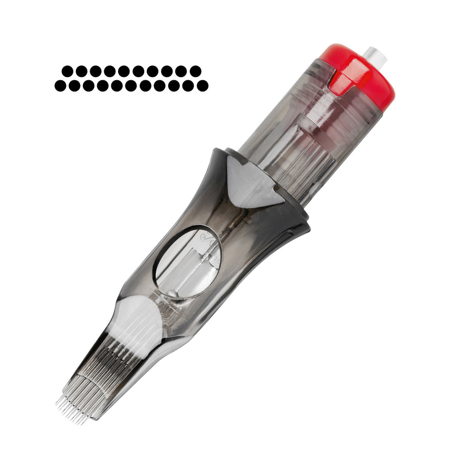 Aghi Tatuaggio Cartuccia Soft Edge Magnum 21RM 0.35 mm El Cartel V2 10 pz
