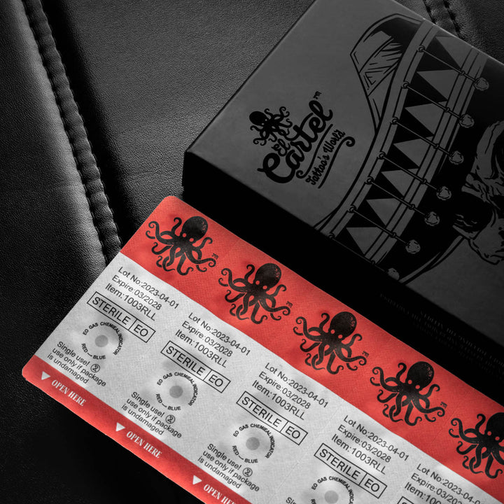 Aghi Tatuaggio Cartuccia Soft Edge Magnum 21RM 0.35 mm El Cartel V2 10 pz - immagine 6
