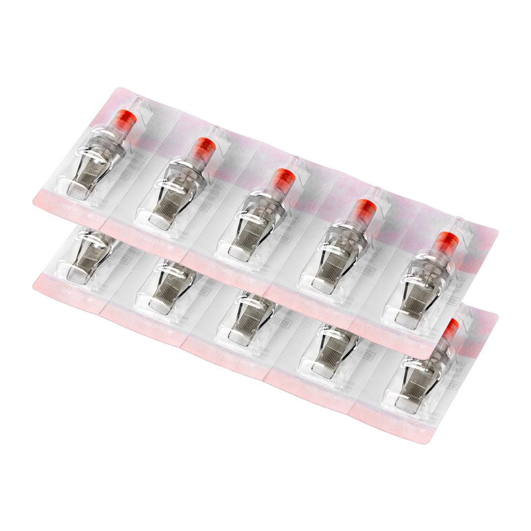 Aghi Tatuaggio Cartuccia Soft Edge Magnum 25RM 0.35 mm El Cartel V2 10 pz - immagine 4