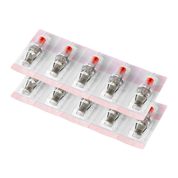 Aghi Tatuaggio Cartuccia Soft Edge Magnum 25RM 0.35 mm El Cartel V2 10 pz - immagine 4