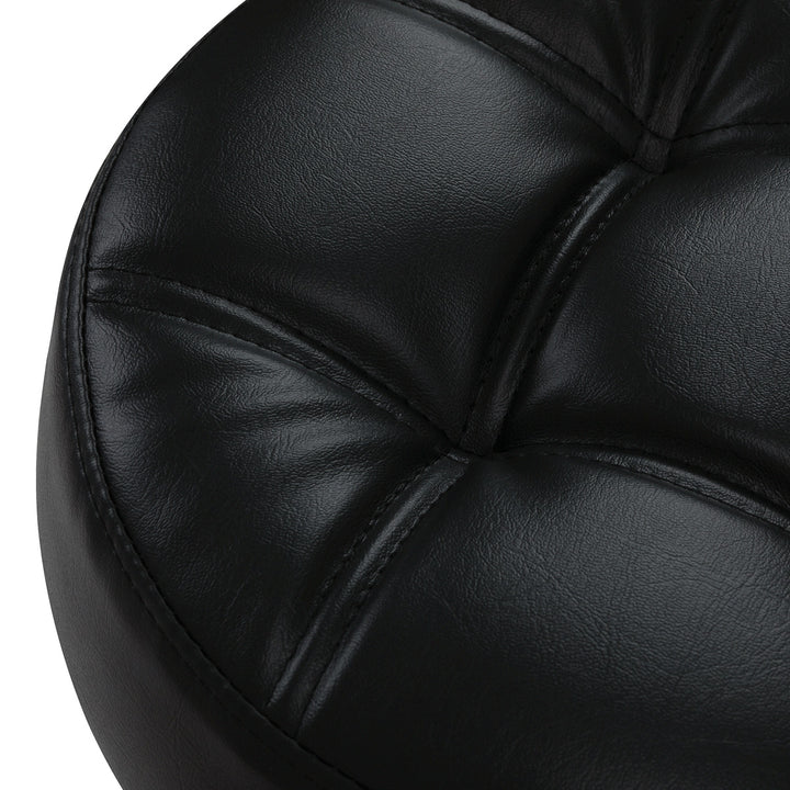 Sgabello con Ruote Gabbiano D054 Nero - immagine 4