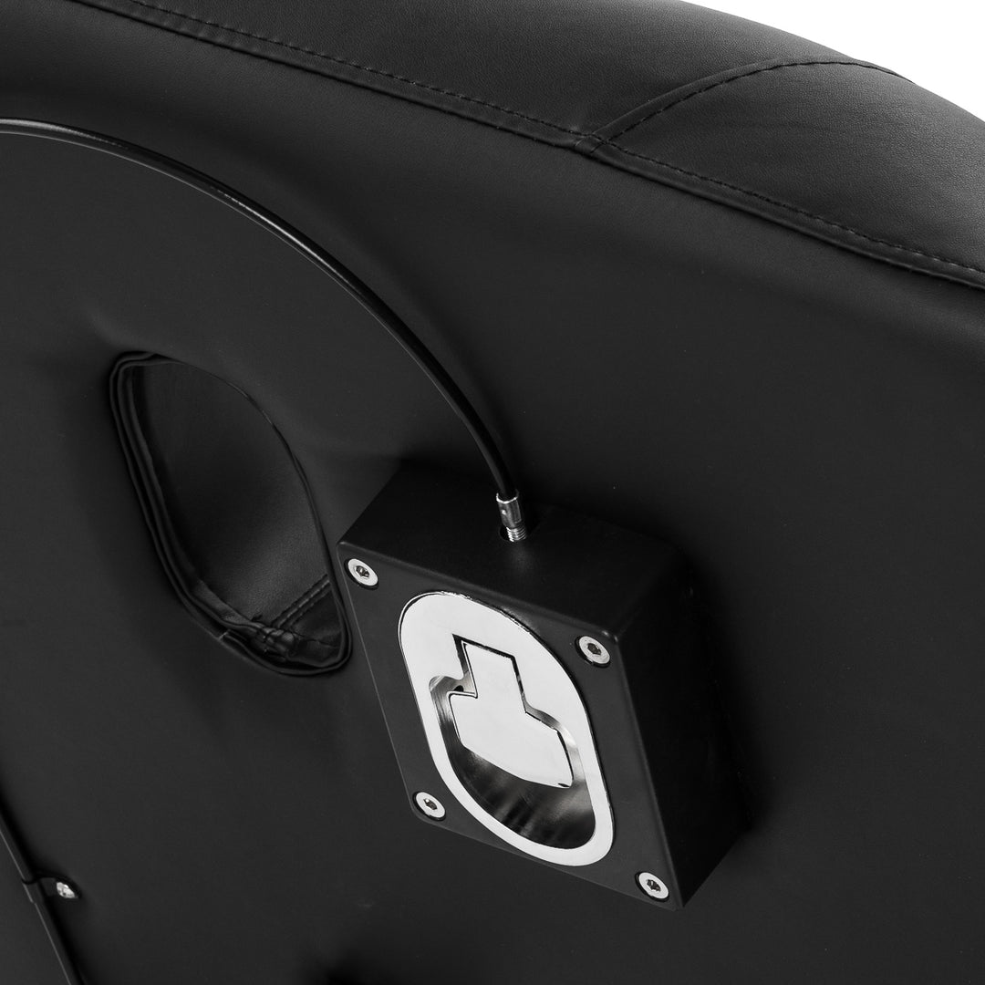 Lettino da massaggio elettrico Azzurro 684A 1 Nero - immagine 8