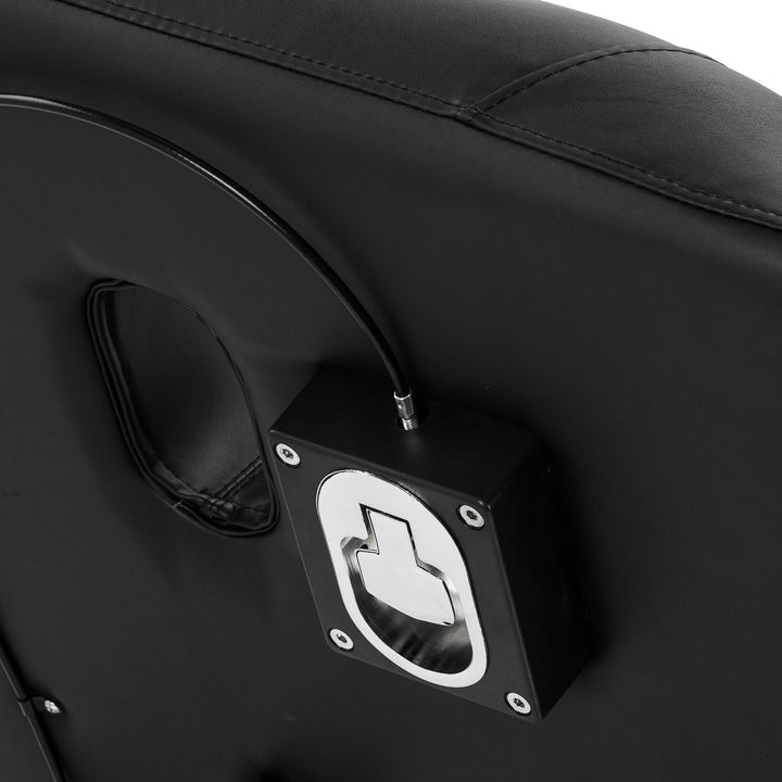 Lettino da massaggio elettrico Azzurro 684A 1 Nero - immagine 8