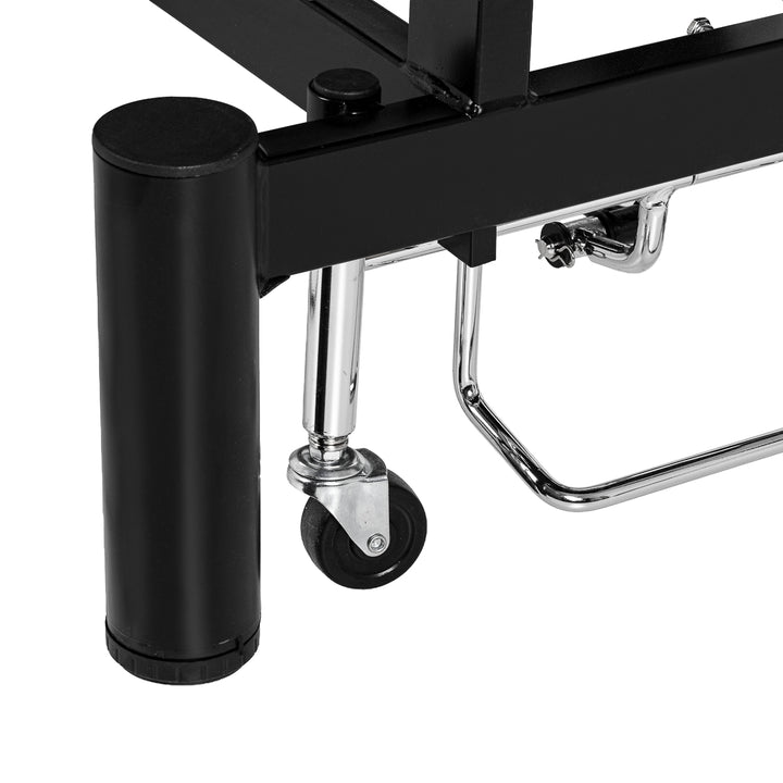 Lettino da massaggio elettrico Azzurro 684A 1 Nero - immagine 9