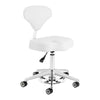 Sgabello con Ruote Azzurro 156F Bump-Up Bianco Neve