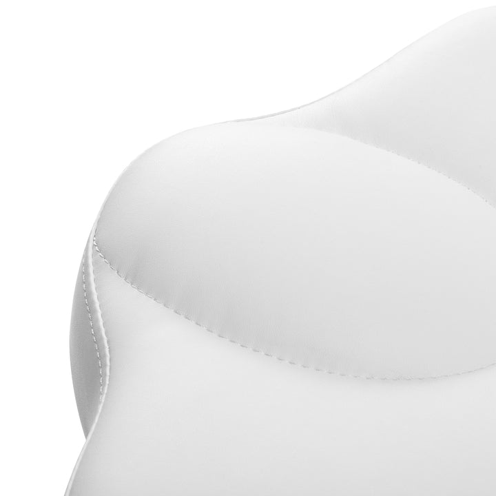 Sgabello con Ruote Azzurro 156F Bump-Up Bianco Neve - immagine 5