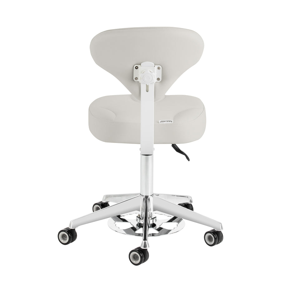 Sgabello con Ruote Azzurro 156F Bump-Up Grigio - immagine 3