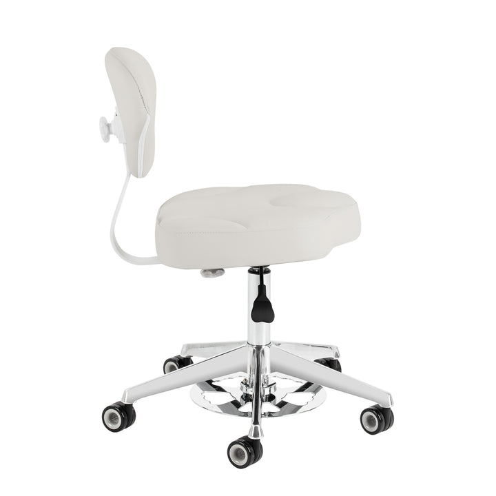 Sgabello con Ruote Azzurro 156F Bump-Up Grigio - immagine 4