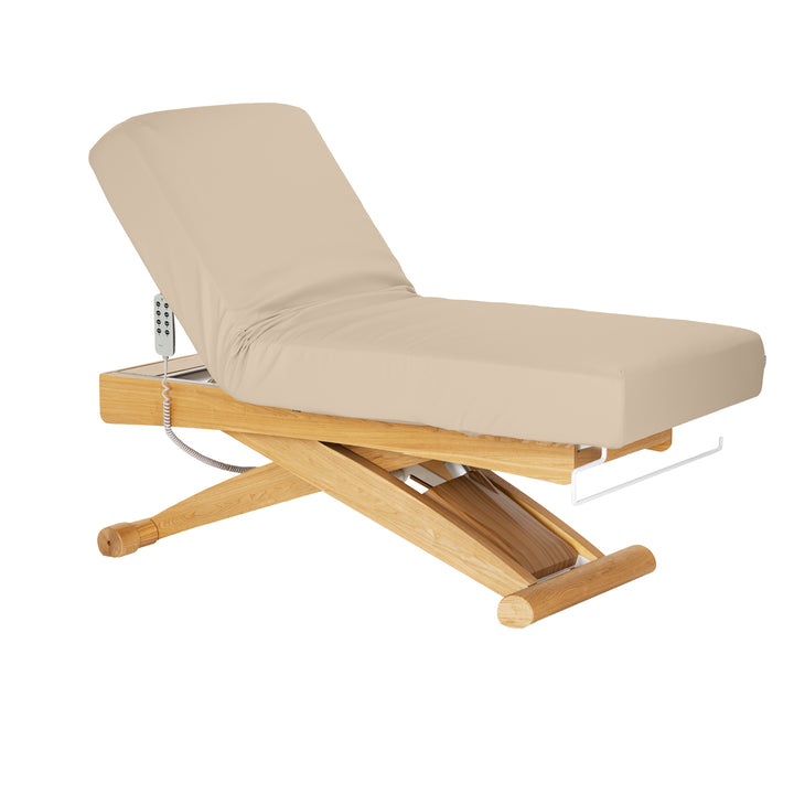 Lettino da massaggio elettrico Sillon Siesta Beige-Marrone chiaro - immagine 3