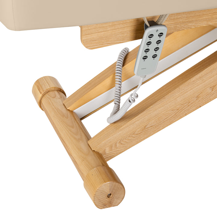 Lettino da massaggio elettrico Sillon Siesta Beige-Marrone chiaro - immagine 16