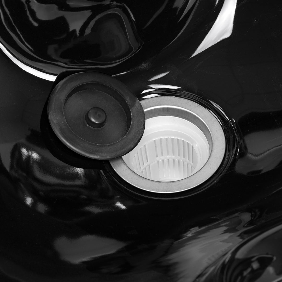 Lavatesta Parrucchiere Portatile Gabbiano B40 Nero - immagine 6