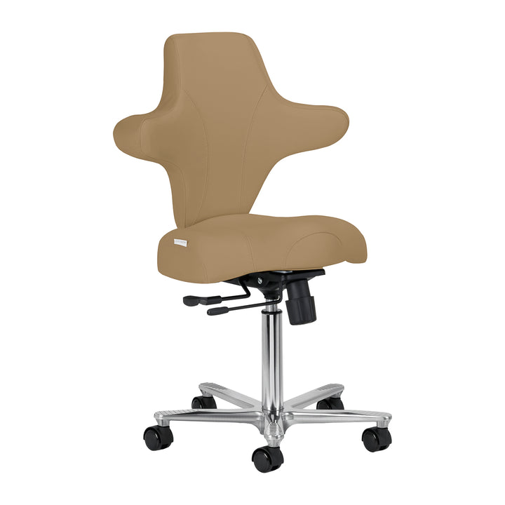 Sgabello con Ruote Azzurro Special 152 Beige