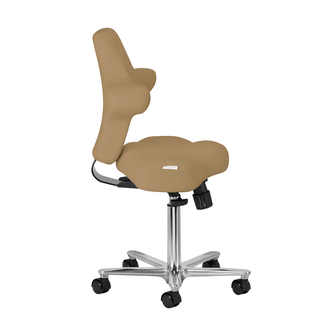Sgabello con Ruote Azzurro Special 152 Beige - immagine 4