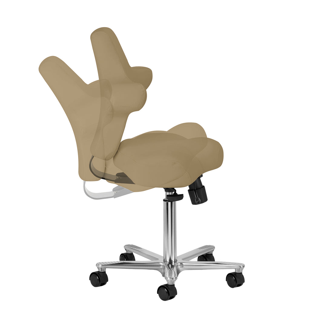 Sgabello con Ruote Azzurro Special 152 Beige - immagine 6