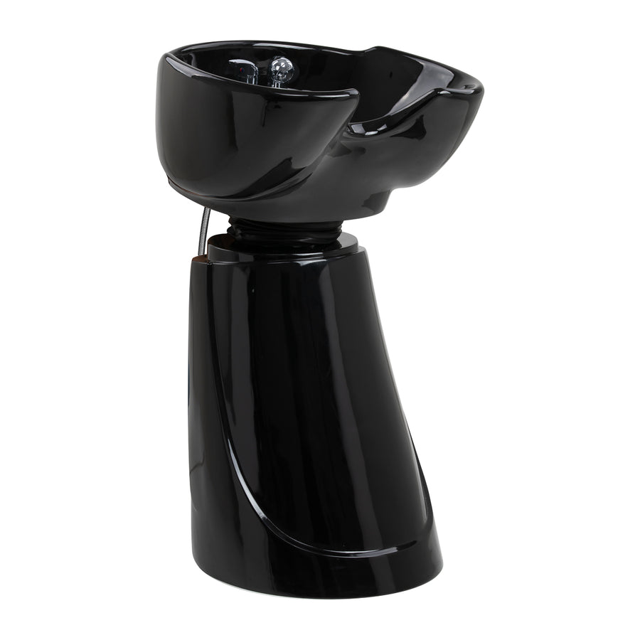 Lavatesta Parrucchiere Portatile Gabbiano B40 Nero