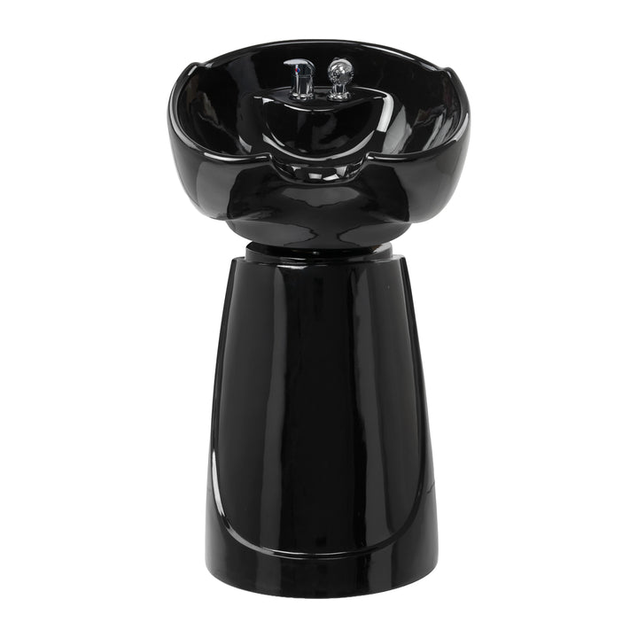 Lavatesta Parrucchiere Portatile Gabbiano B40 Nero - immagine 2