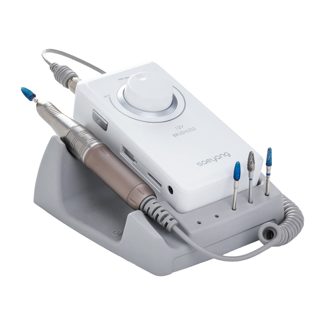 Supporto per Fresa Unghie Cordless Saeyang Marathon Grigio - immagine 2