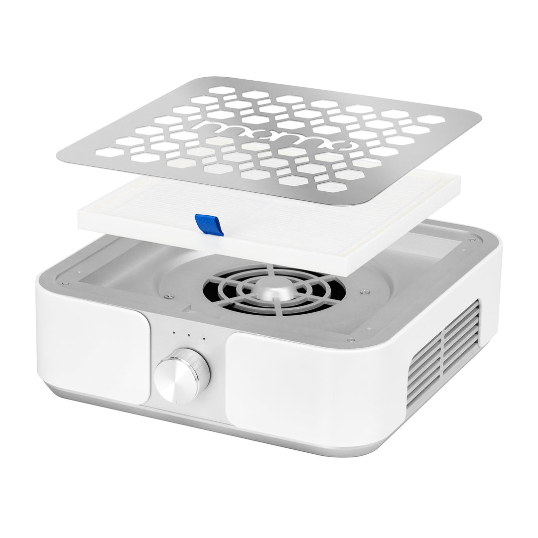 Fresa per Unghie Exo Silent SX7 con Aspiratore Momo P30 Bianco - immagine 2