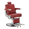 Poltrona Barbiere Gabbiano Visionerio+ Rosso