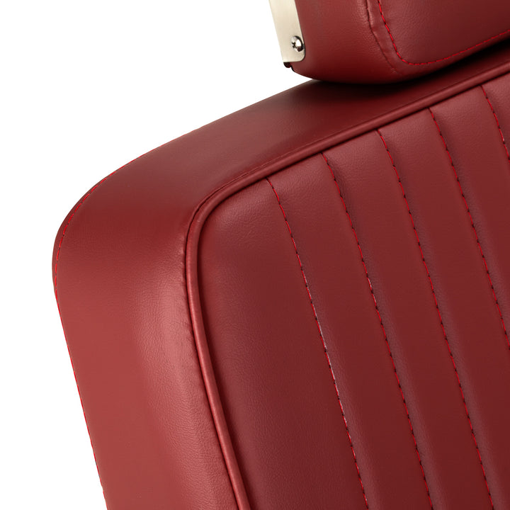 Poltrona Barbiere Gabbiano Visionerio+ Rosso - immagine 7