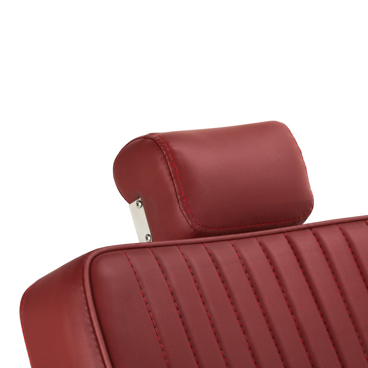 Poltrona Barbiere Gabbiano Visionerio+ Rosso - immagine 10