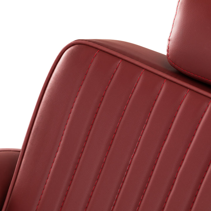 Poltrona Barbiere Gabbiano Visionerio+ Rosso - immagine 13