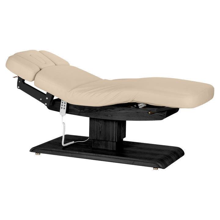 Lettino da massaggio elettrico Sillon Relax Beige-Nero