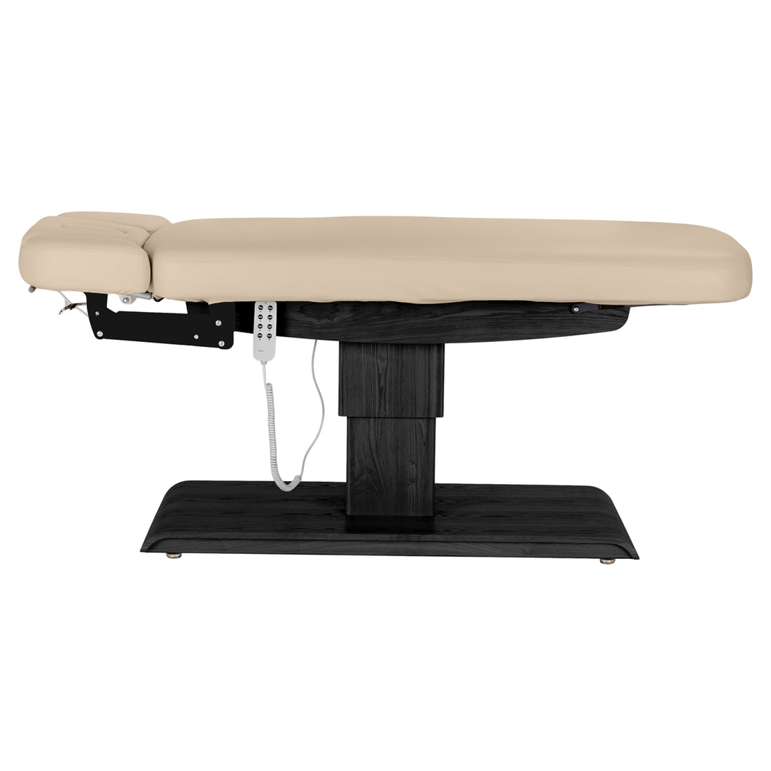 Lettino da massaggio elettrico Sillon Relax Beige-Nero - immagine 6