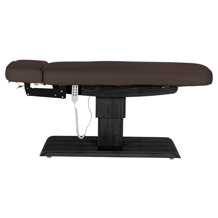 Lettino da massaggio elettrico Sillon Relax Marrone scuro-Nero - immagine 6