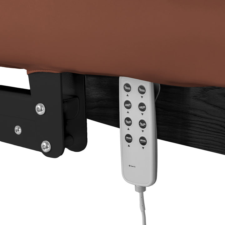 Lettino da massaggio elettrico Sillon Relax Marrone-Nero - immagine 7