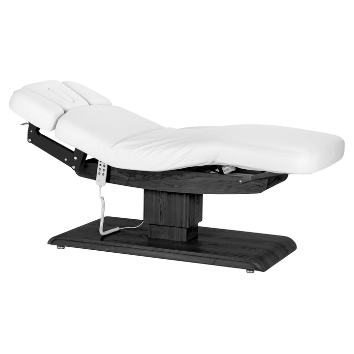 Lettino da massaggio elettrico Sillon Relax Bianco-Nero