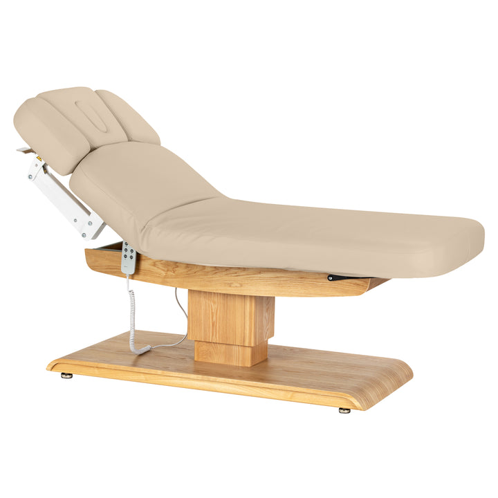 Lettino da massaggio elettrico Sillon Relax Beige-Marrone chiaro - immagine 2