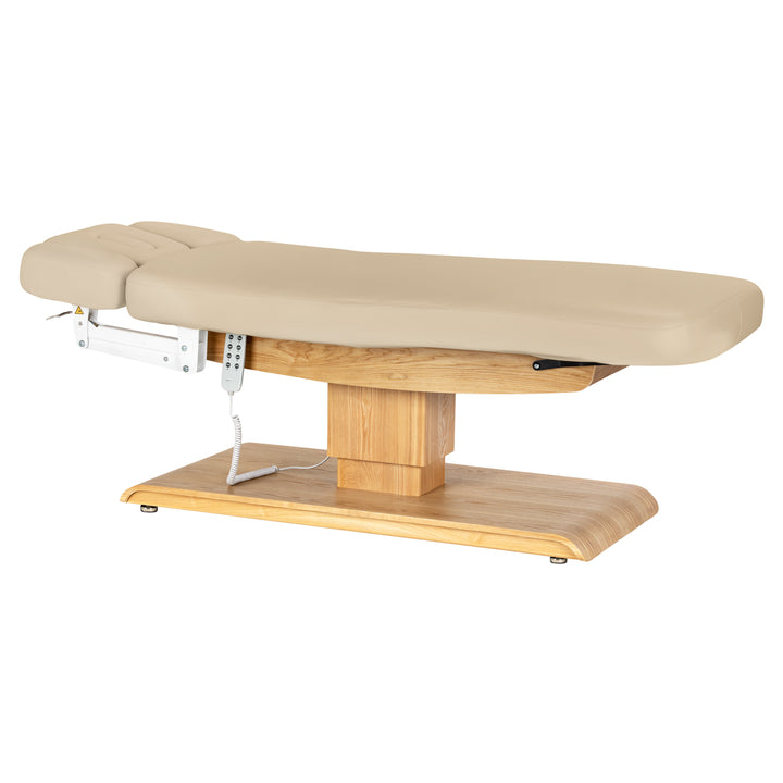 Lettino da massaggio elettrico Sillon Relax Beige-Marrone chiaro - immagine 4