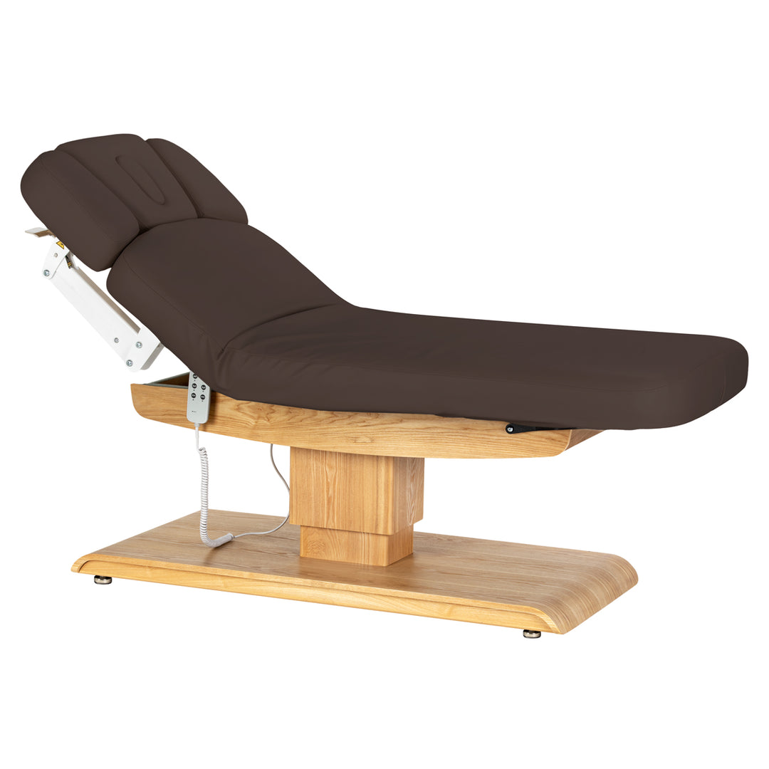 Lettino da massaggio elettrico Sillon Relax Marrone scuro-Marrone chiaro - immagine 2