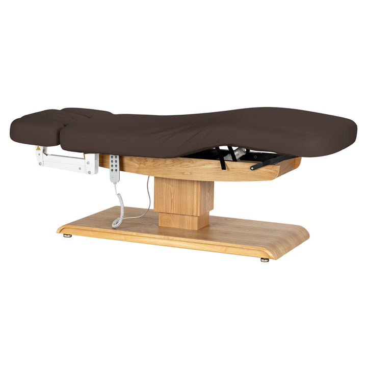Lettino da massaggio elettrico Sillon Relax Marrone scuro-Marrone chiaro - immagine 3