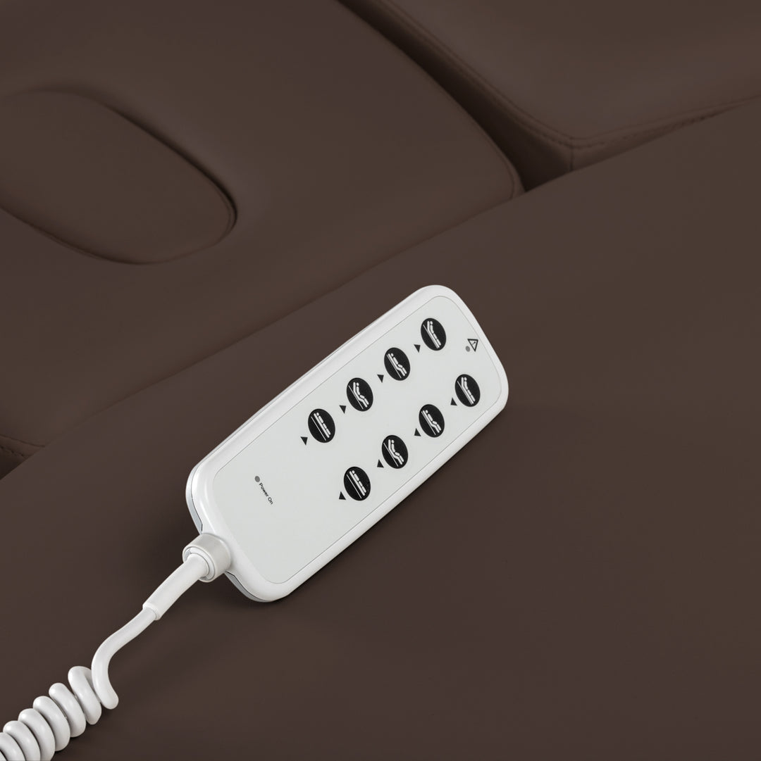Lettino da massaggio elettrico Sillon Relax Marrone scuro-Marrone chiaro - immagine 17