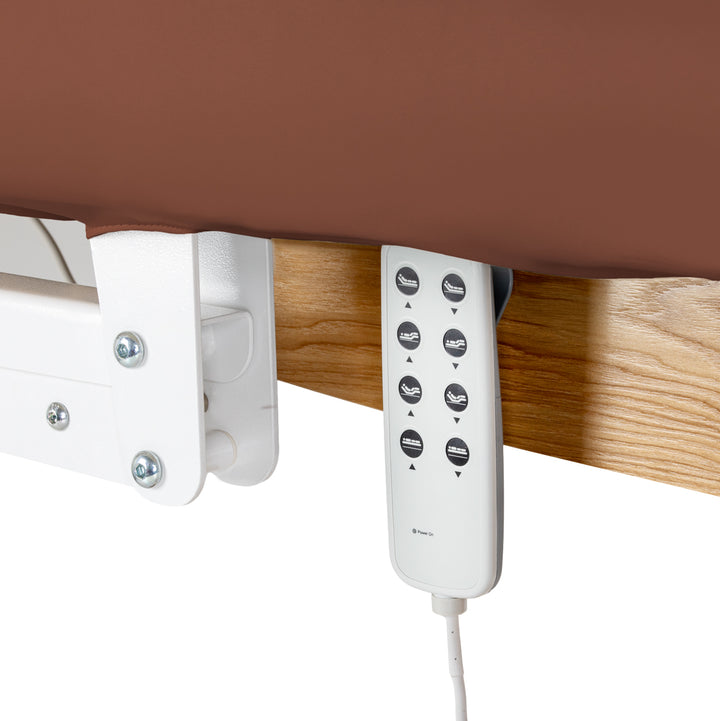 Lettino da massaggio elettrico Sillon Relax Marrone-Marrone chiaro - immagine 7