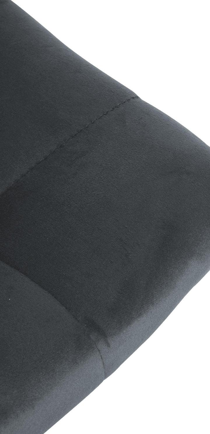 Sgabello da Bar 107 Velluto Grigio scuro - immagine 7