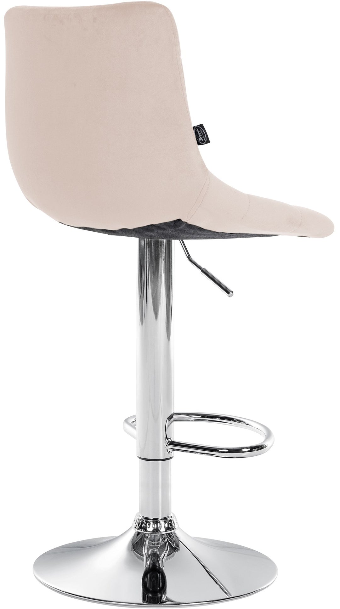 Sgabello da Bar 107 Velluto Beige - immagine 5