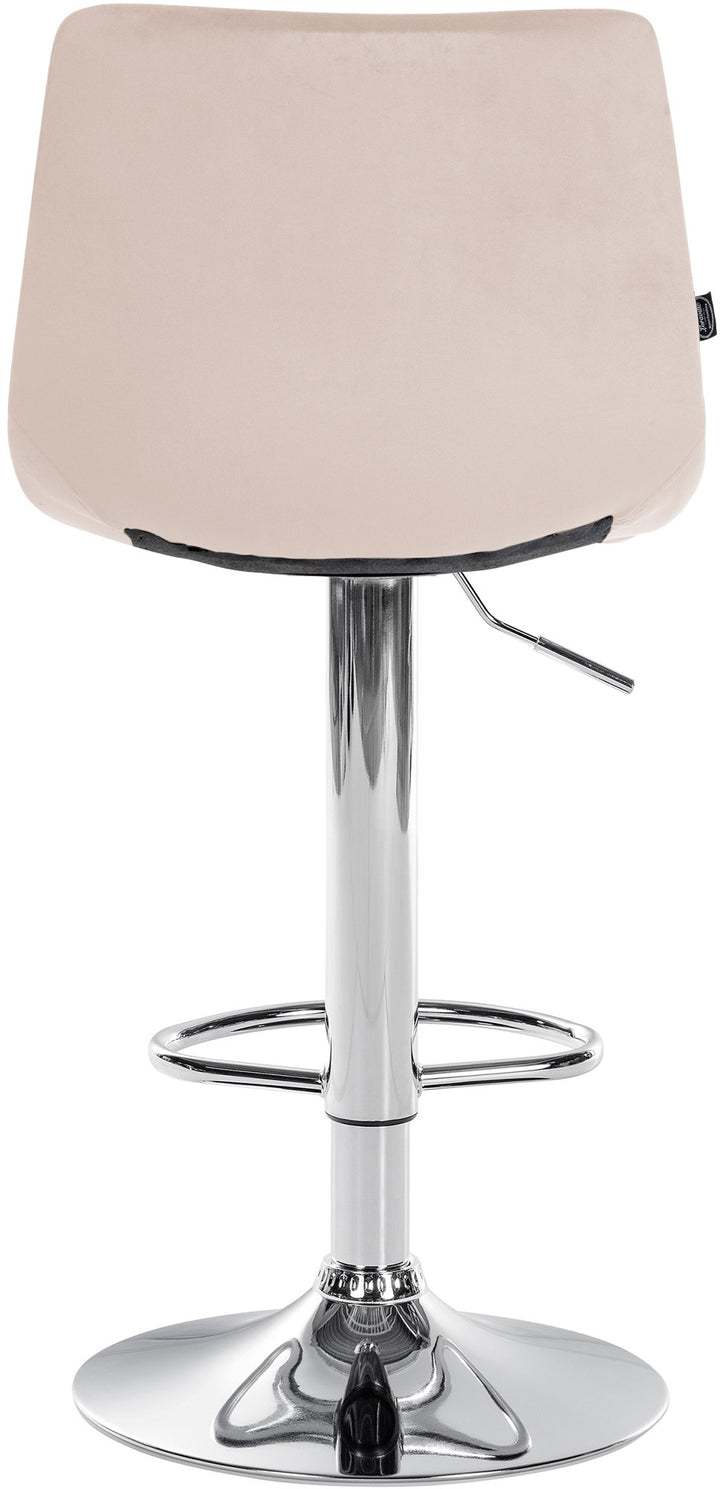 Sgabello da Bar 107 Velluto Beige - immagine 6