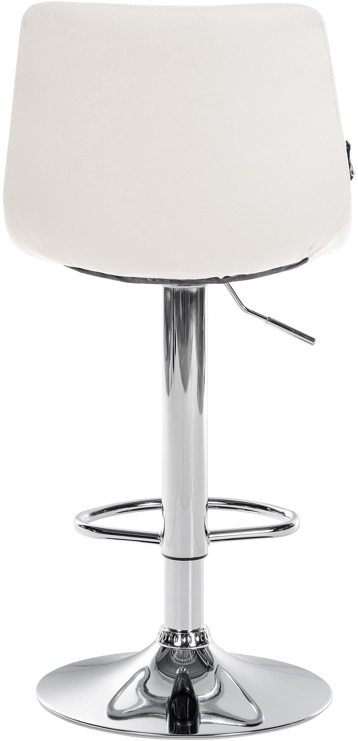 Sgabello da Bar 107 Ecopelle Bianco - immagine 6
