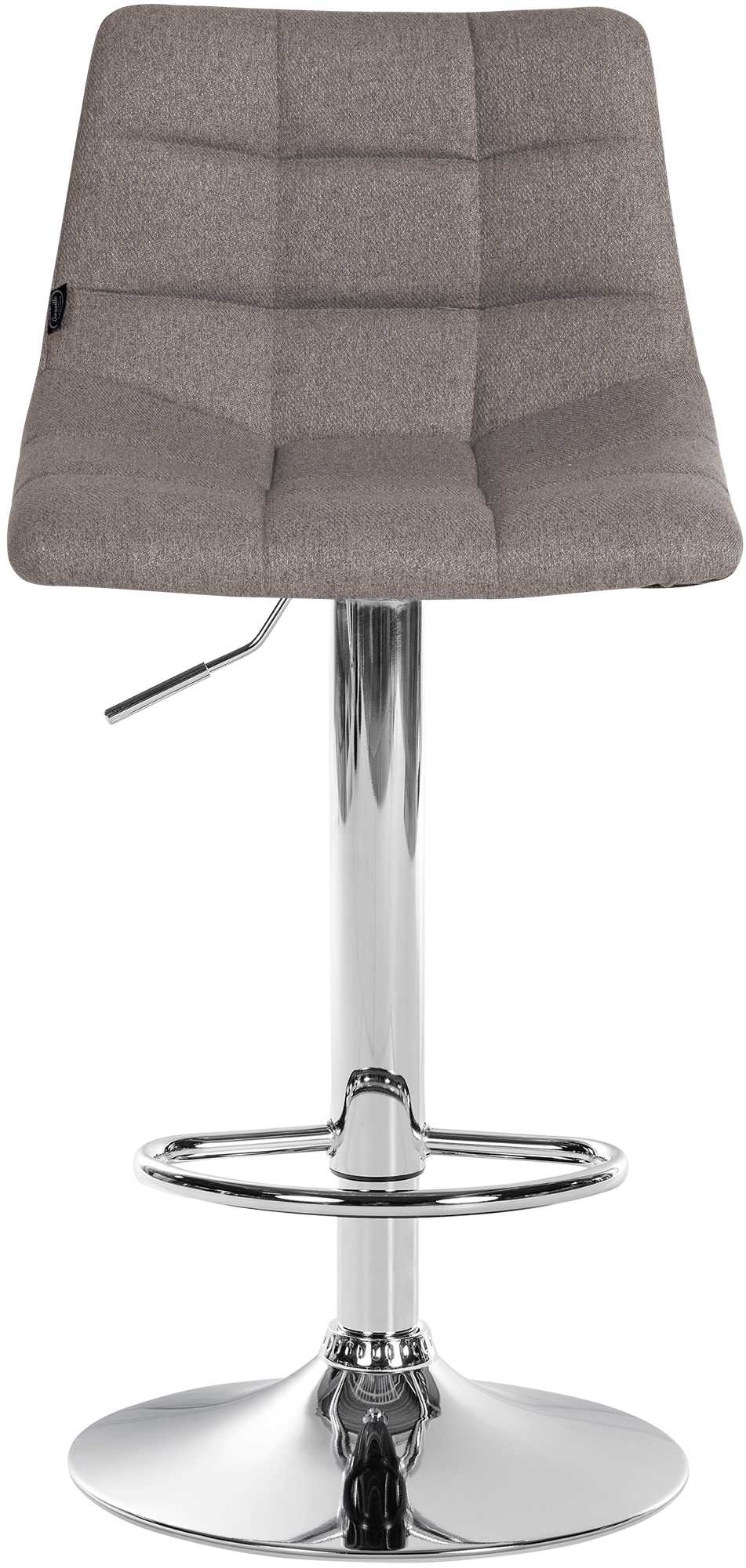 Sgabello da Bar 107 Tessuto Grigio - immagine 3