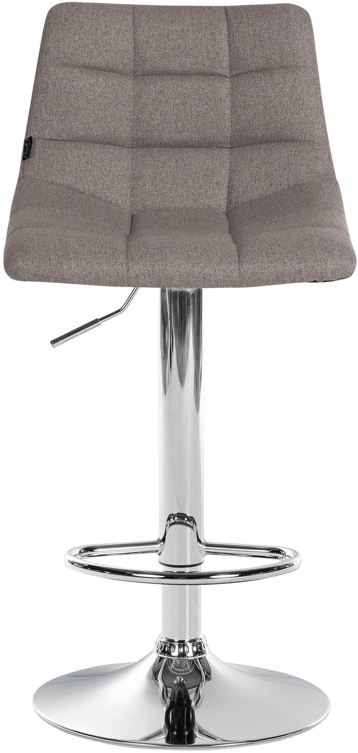 Sgabello da Bar 107 Tessuto Grigio - immagine 3