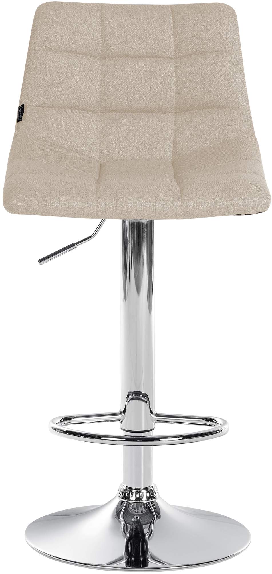 Sgabello da Bar 107 Tessuto Crema - immagine 3