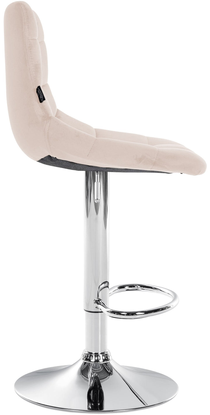 Sgabello da Bar 107 Velluto Beige - immagine 4