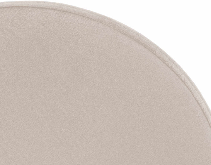 Sgabello da Bar 109 Velluto Crema - immagine 6