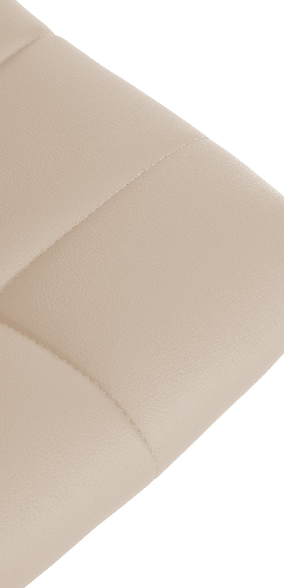 Set da 2 Sgabelli da Bar 107 Ecopelle Crema - immagine 8