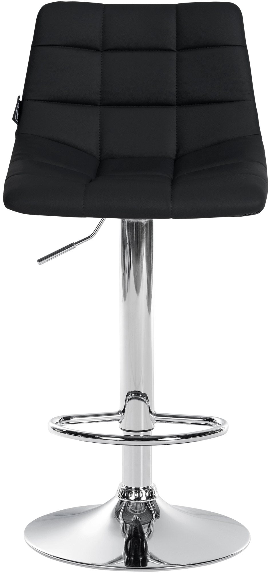 Set da 2 Sgabelli da Bar 107 Ecopelle Nero - immagine 4